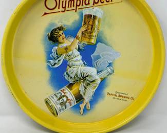 141 1972OlympiaBeerTray1961BottleOpener