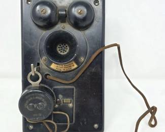 79 AntiqueWesternElectricInterPhoneWallMountedIntercom