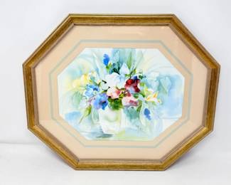 172 VintageWatercolorPrintbyArtistDebbieHearle