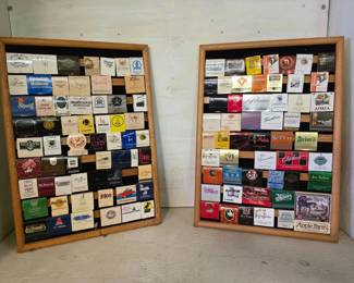 155 2FramedMatchbookCollections