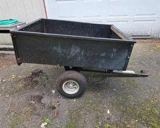 246 AgriFabRidingMowerTowBehindUtilityDumpCartTrailer
