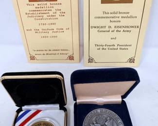 47 4CommemorativeMilitaryMedallions