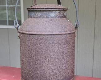 95 VintageMetalFarmhouseMilkCan