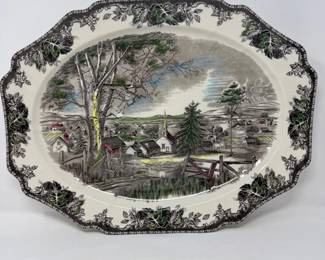 10 TheFriendlyVillageTurkeyPlatterbyJohnsonBrosEngland