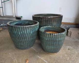 Glazed Ceramic Planters