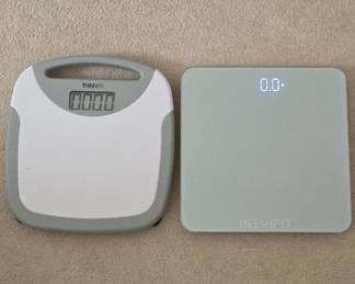 Digital Bathroom Scales by Inevit and Thinner