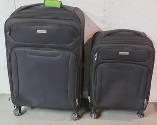 Black Samsonite Wheeled Suitcases