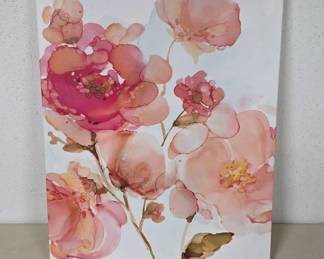 Floral Canvas Wall Art, 16x20