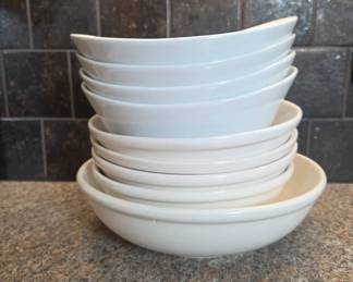 Porcelain and Ceramic Bowls by Over & Back and Val