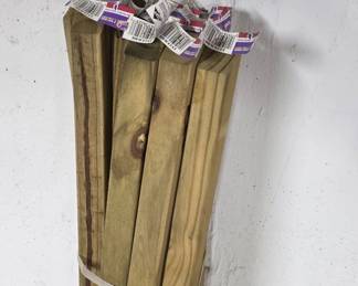 Pressure-Treated Wood Fence Posts