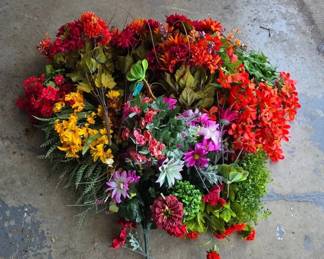 Artificial Flowers in Various Colors