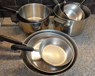 Revere Ware Stainless Steel Cookware