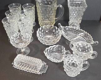 Fostoria Cubist Glassware Collection