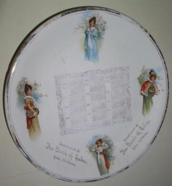 1906 Bank Of Cuba, Al. Plate 