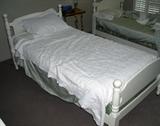 Twin Beds White