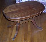 Mahogany Oval Table