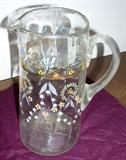Blown Glass Pitcher Old