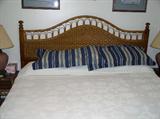 Henry Link Wicker & Cherry  King Size Bed