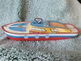 Vintage Tin Boat