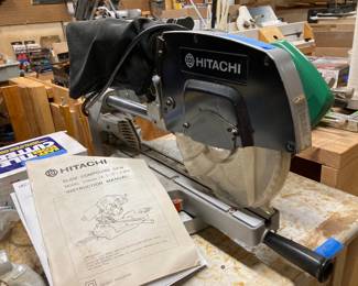 Hitachi miter saw