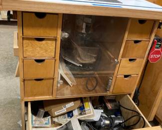 router cabinet & routers