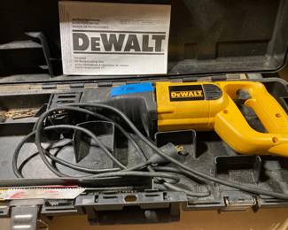 DeWalt reciprocating saw