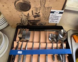 MCM Starburst 33- Piece Flatware Set
