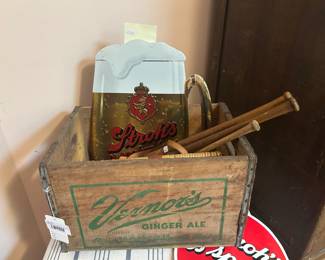 VTG Vernor's Wooden Crate 