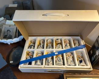 Porcelain Lady Bell Figurines 