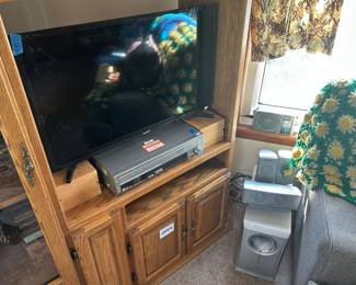 Wooden Entertainment Center