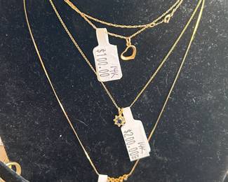14k Necklaces 