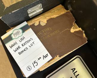 WWII USA War Rations Books Lot 