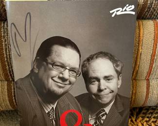 Signed Pen & Teller Souvenir Booklet 