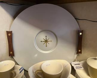 Mirro Medallion Starburst Tray 