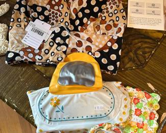 Vtg Brown Patterned Halter Top