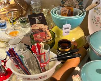 Pyrex Robin's Egg Blue Bowls