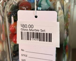 Glass Marble Set