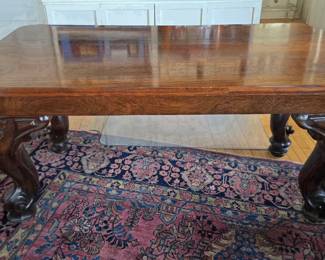 Antique writing table (back)