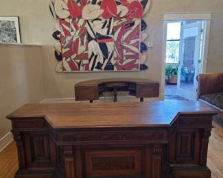  Antique desk (front) 