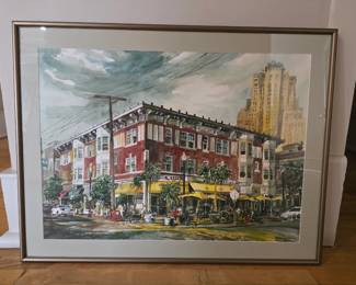 Watercolor Coffee Cartel (Euclid & Maryland )