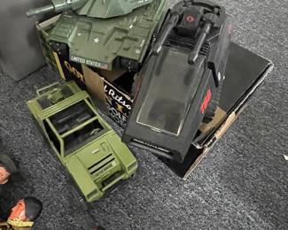 OG GI Joe vehicles