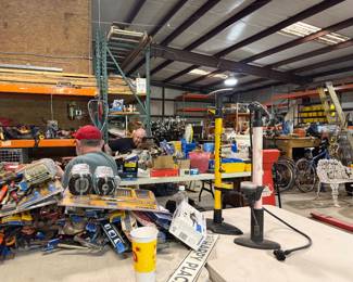 Building is packed to the rafters and still coming in!! Thousands of brand new tools of all types! Still in the packages!!