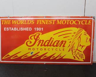 Indian Motorcycle Sign