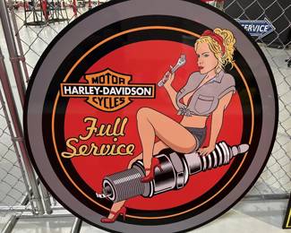 Harley Davidson Full Service Sign 47in