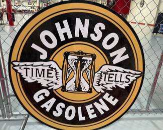 Johnson Gasolene Sign 47in