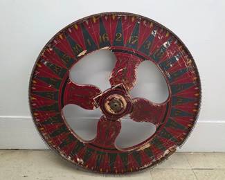 Antique Gambling Wheel