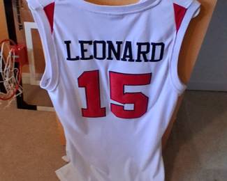 Original Retro Brand Kawhi Leonard San Diego State Aztecs #15 throwback basketball jersey