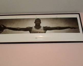 Michael Jordan "Wings" poster, specifically a vintage original 1987 Nike release. 
