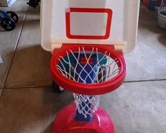 basketball game designed for toddlers. 