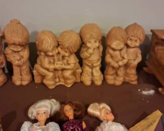  vintage Fannykins figurines designed by artist Bill Mack